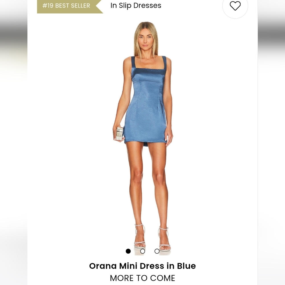 Orana Mini Dress in Blue